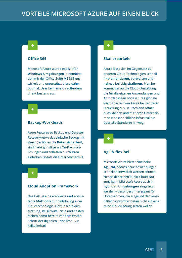 E-Book Vorteile Cloud Adoption Framework