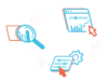 Illustration Bsuiness-Intelligence-Beratung | Reporting, Analyse, Planung