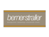 berner+straller Logo auf braunen Hintergrund | Kundenreferenz ERP-Upgrade zu Microsoft Dynamics NAV 2018