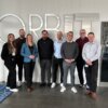 Gruppenbild mit Vertreter*innen von ORBit und Raynet #Partnerschaft