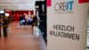 IT-Security-Event Rheinenergiestadion Willkommensschild