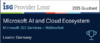 Banner ISG-Studie Leader Microsoft-365-Services