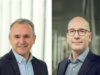 Referenz-Bild Netzmodernisisierung: Proträts der Telekom-Manager Driton Emini und Steffen Weihrauch